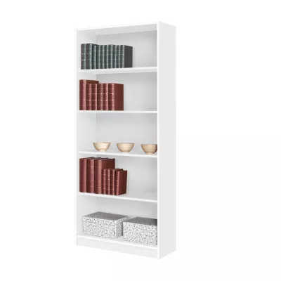 Vysoký regál 80 cm AVOCA - biely