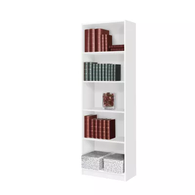 Vysoký regál 60 cm AVOCA - biely