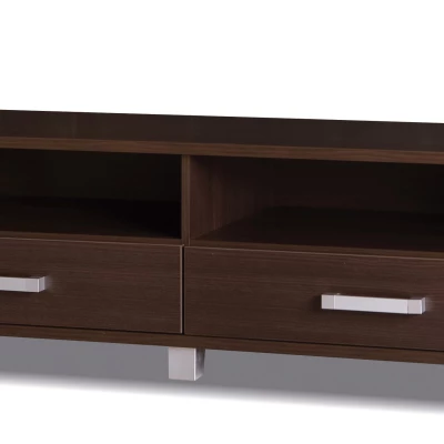 TV stolík so šuplíkmi ANDOVER 2 - gaštan wenge