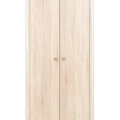 Dvojdverová šatníková skriňa 90 cm FRIDLEY - dub sonoma