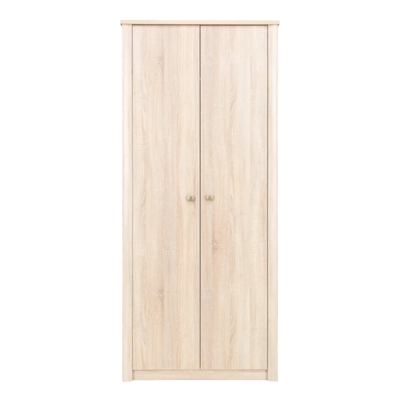 Dvojdverová šatníková skriňa 90 cm FRIDLEY - dub sonoma