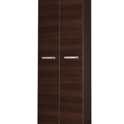 Predsieňová skriňa 68 cm so šatníkovou tyčou ANDOVER - gaštan wenge
