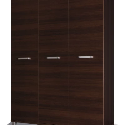 Šatníková kombinovaná skriňa 150 cm ANDOVER - gaštan wenge