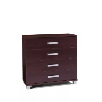 Úzka komoda so šuplíkmi ANDOVER - gaštan wenge