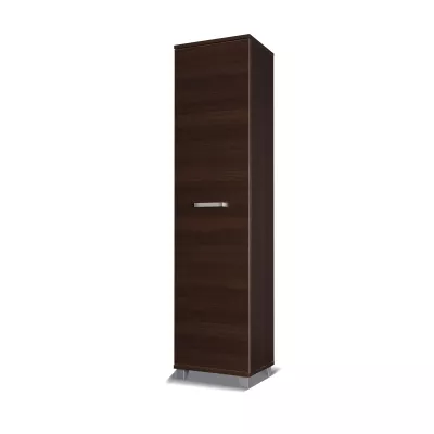 Úzka policová skriňa 50 cm ANDOVER - gaštan wenge