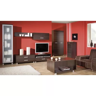 Závesná skrinka 100 cm ANDOVER - gaštan wenge