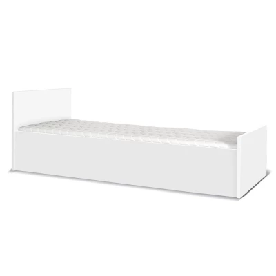 Jednolôžková posteľ 80x200 ANDOVER - biela