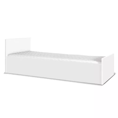 Jednolôžková posteľ 80x200 ANDOVER - biela