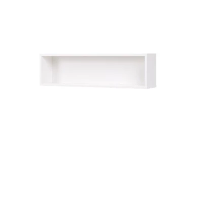 Závesná polička 92 cm LIONU - biela