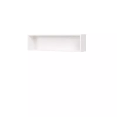 Závesná polička 92 cm LIONU - biela