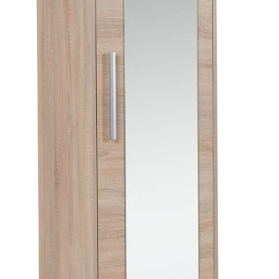 Predsieňová skriňa so zrkadlom 48 cm ORONOCO - dub sonoma