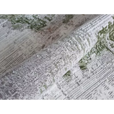 Obdĺžnikový kusový koberec 200x290 cm STEFANO - krémový / zelený