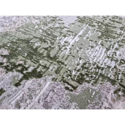 Obdĺžnikový kusový koberec 200x290 cm STEFANO - krémový / zelený