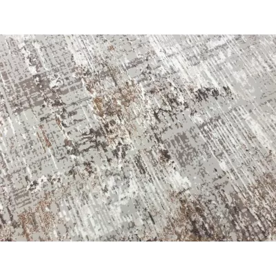 Obdĺžnikový kusový koberec 140x190 cm STEFANO - béžový / zlatý