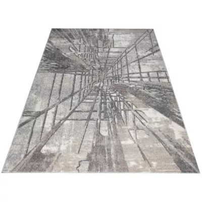 Abstraktný kusový koberec 200x290 cm ADALBERTO - béžový