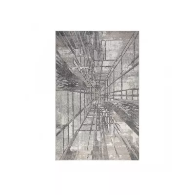 Abstraktný kusový koberec 120x170 cm ADALBERTO - béžový
