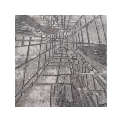 Abstraktný kusový koberec 120x170 cm ADALBERTO - béžový
