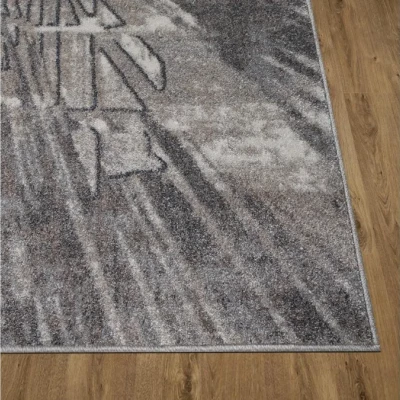 Abstraktný kusový koberec 120x170 cm ADALBERTO - béžový