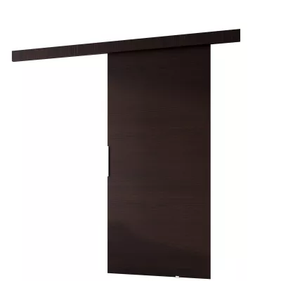 Posuvné dvere na stenu BARRET 1 - 76 cm, wenge