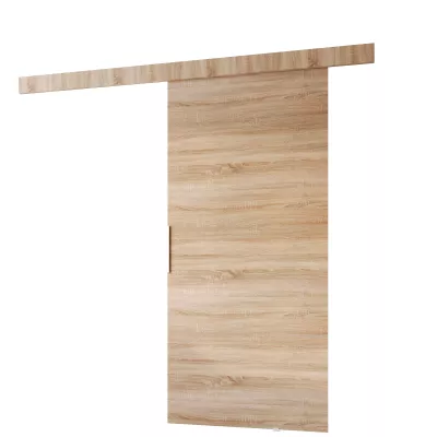 Posuvné dvere na stenu BARRET 1 - 106 cm, dub sonoma