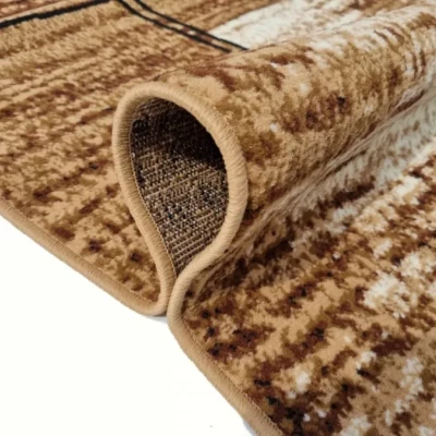 Kusový koberec 50x90 cm LUKEN obdĺžnikový - béžový