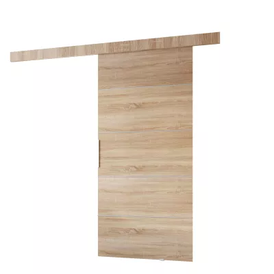 Posuvné interiérové dvere BARRET 2 - 106 cm, dub sonoma