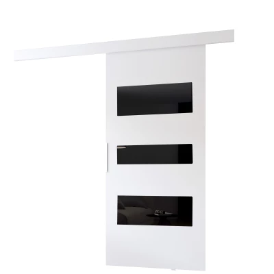 Interiérové dvere na stenu BARRET 3 - 76 cm, biele