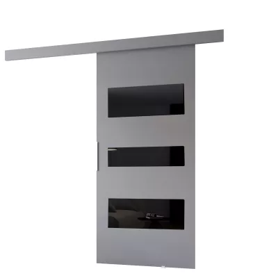 Interiérové dvere na stenu BARRET 3 - 96 cm, šedé