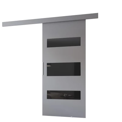 Posuvné dvere BARRET 4 - 76 cm, šedé