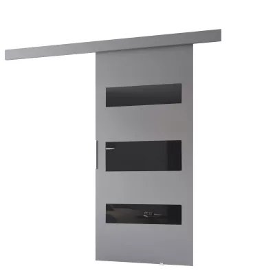 Posuvné dvere BARRET 4 - 106 cm, šedé