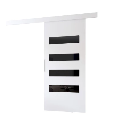Posuvné interiérové dvere BARRET 6 - 96 cm, biele