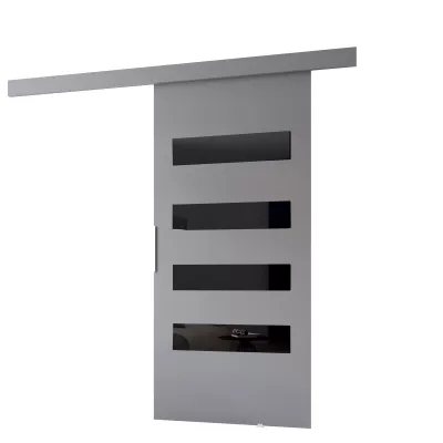 Posuvné interiérové dvere BARRET 6 - 96 cm, šedé