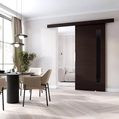 Interiérové dvere na stenu BARRET 7 - 76 cm, wenge