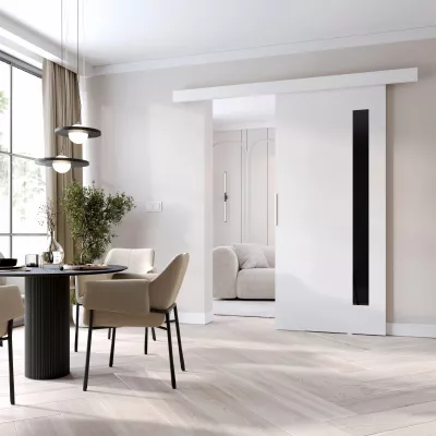 Interiérové dvere na stenu BARRET 7 - 106 cm, biele