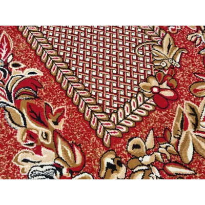 Vzorovaný koberec 180x250 cm LUKEN - červený