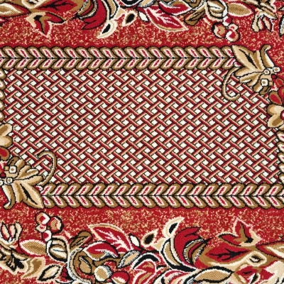 Vzorovaný koberec 50x90 cm LUKEN - červený