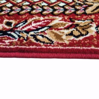 Vzorovaný koberec 50x90 cm LUKEN - červený