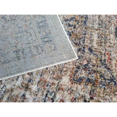 Kusový orientálny koberec 160x220 cm FRANCO - modrý / viacfarebný