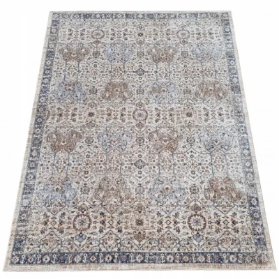Orientálny koberec 200x290 cm FRANCO - modrý / viacfarebný