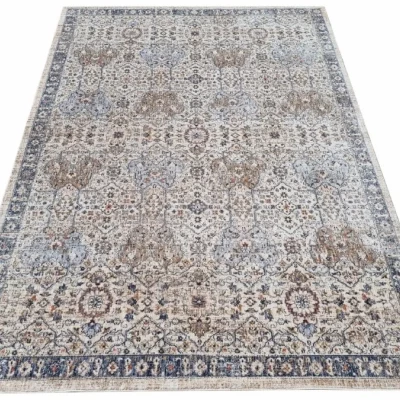 Orientálny koberec 200x290 cm FRANCO - modrý / viacfarebný