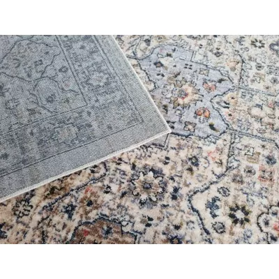 Orientálny koberec 160x220 cm FRANCO - modrý / viacfarebný