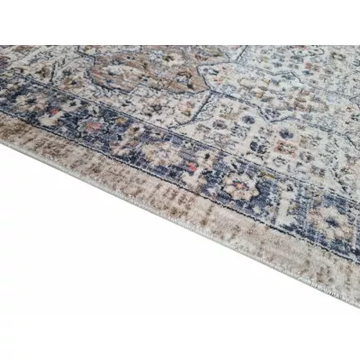 Orientálny koberec 160x220 cm FRANCO - modrý / viacfarebný