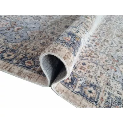 Orientálny koberec 140x190 cm FRANCO - modrý / viacfarebný