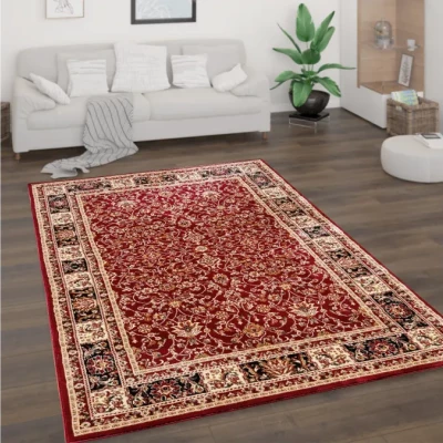 Orientálny kusový koberec 70x140 cm LUCHO - červený / vzorovaný
