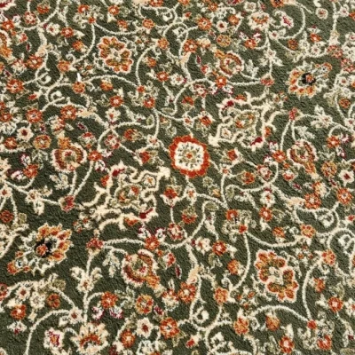 Orientálny kusový koberec 60x100 cm LUCHO - zelený / vzorovaný