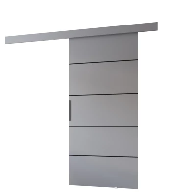 Posuvné dvere BARRET 10 - 96 cm, šedé