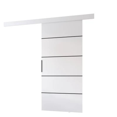 Posuvné dvere BARRET 10 - 106 cm, biele