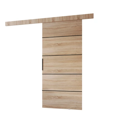 Posuvné dvere BARRET 10 - 106 cm, dub sonoma