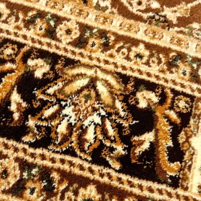 Orientálny kusový koberec 200x400 cm LUCHO - hnedý / vzorovaný