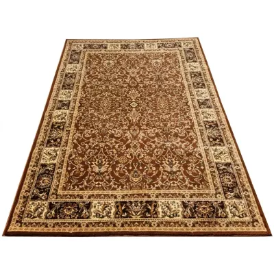 Orientálny kusový koberec 140x190 cm LUCHO - hnedý / vzorovaný